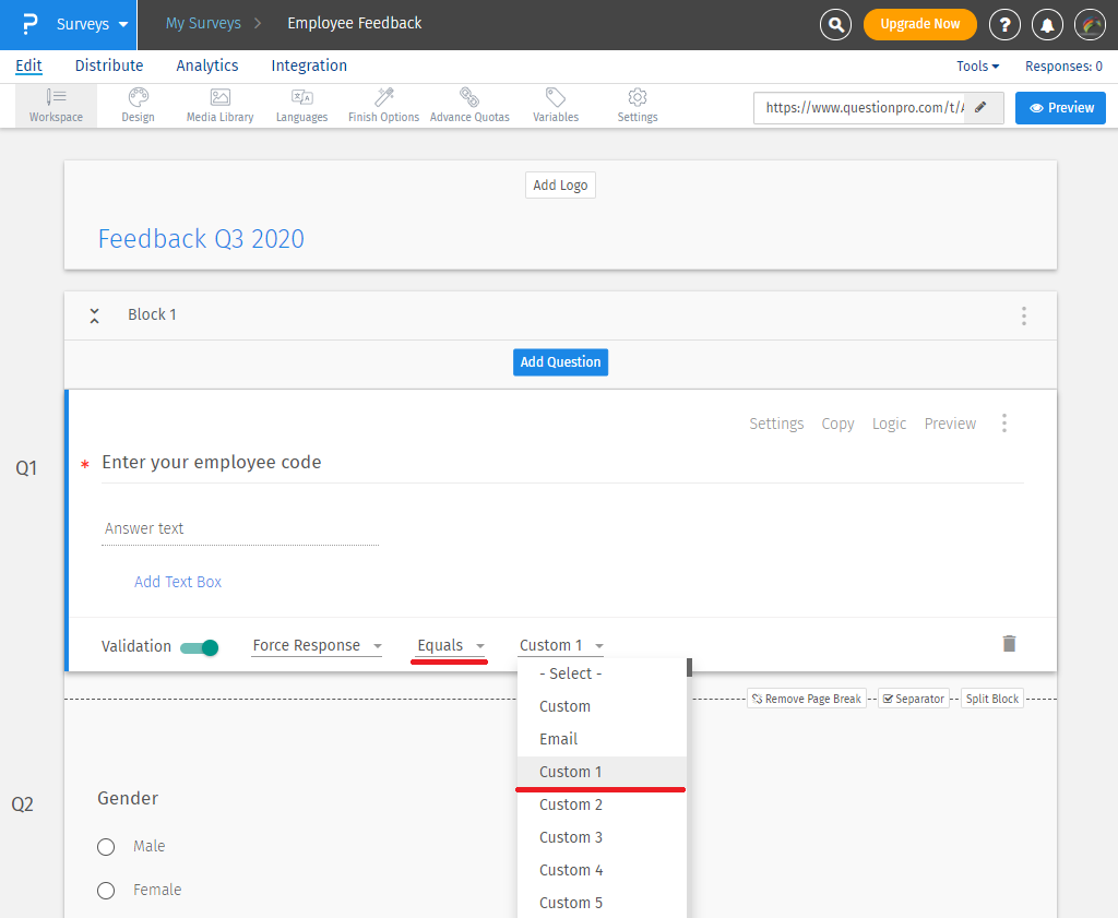 Survey Software Help Image