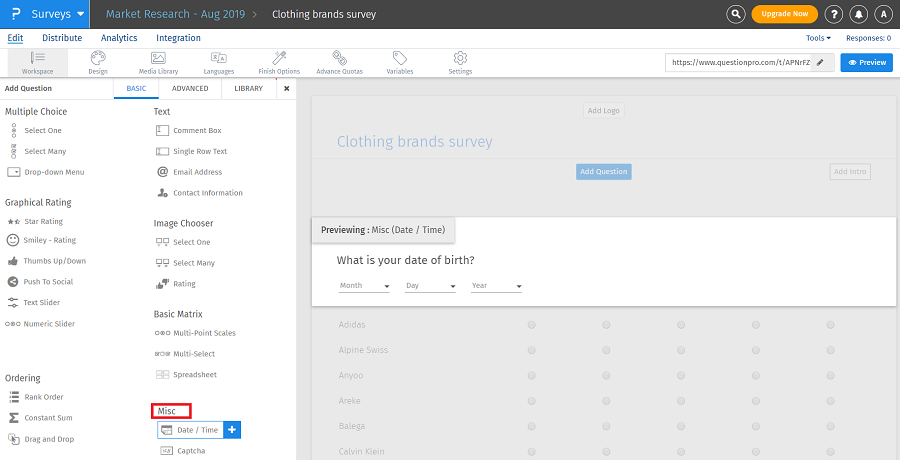 Survey Software Help Image